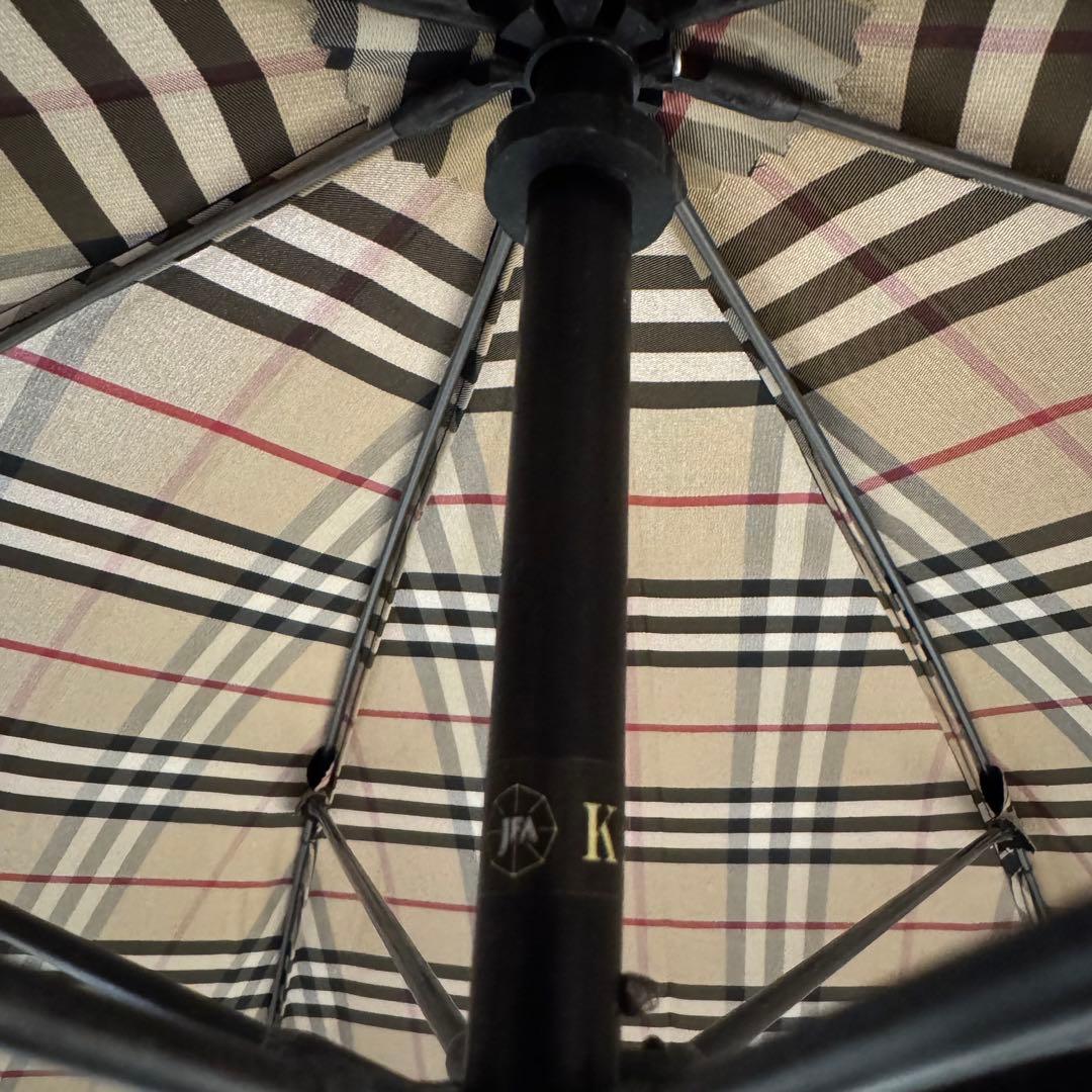 BURBERRY 65cm 未使用 傘 チェック柄