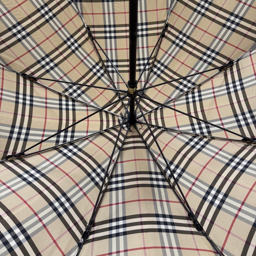 BURBERRY 65cm 未使用 傘 チェック柄