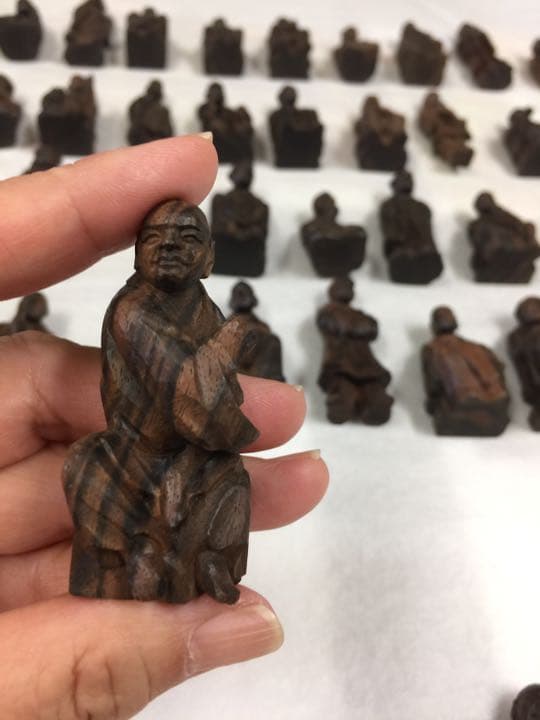 108羅漢    黒檀
