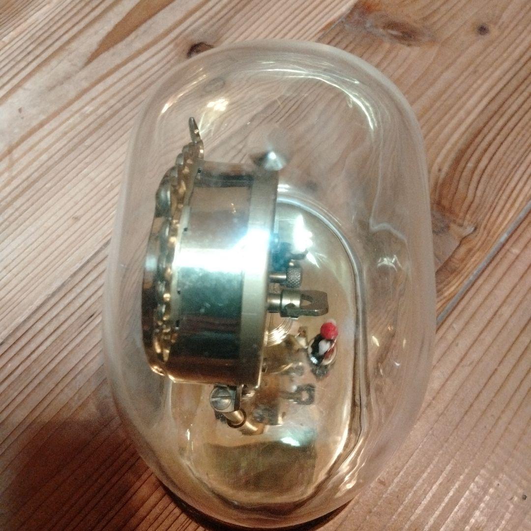 ドイツ製　シュミット社　アンティーク　ドーム型置時計 　ヴィンテージ