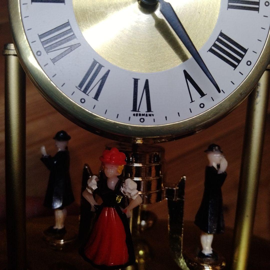 ドイツ製　シュミット社　アンティーク　ドーム型置時計 　ヴィンテージ