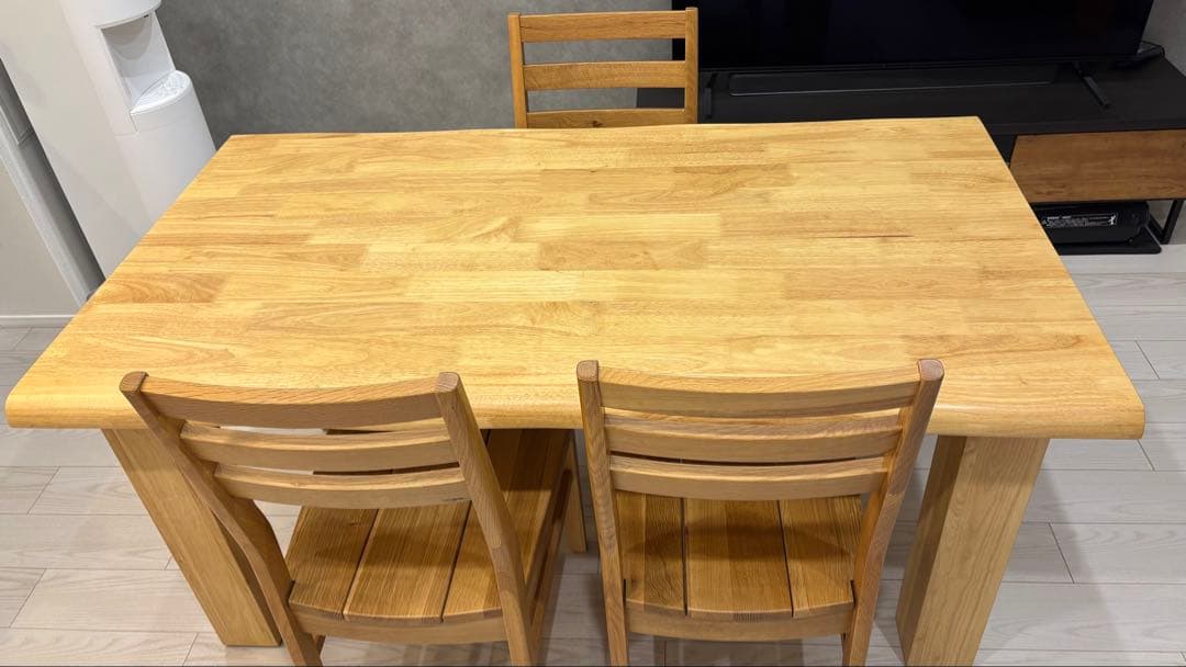 【売り切り価格】2/6までの限定出品 ナチュラルウッドダイニングセット