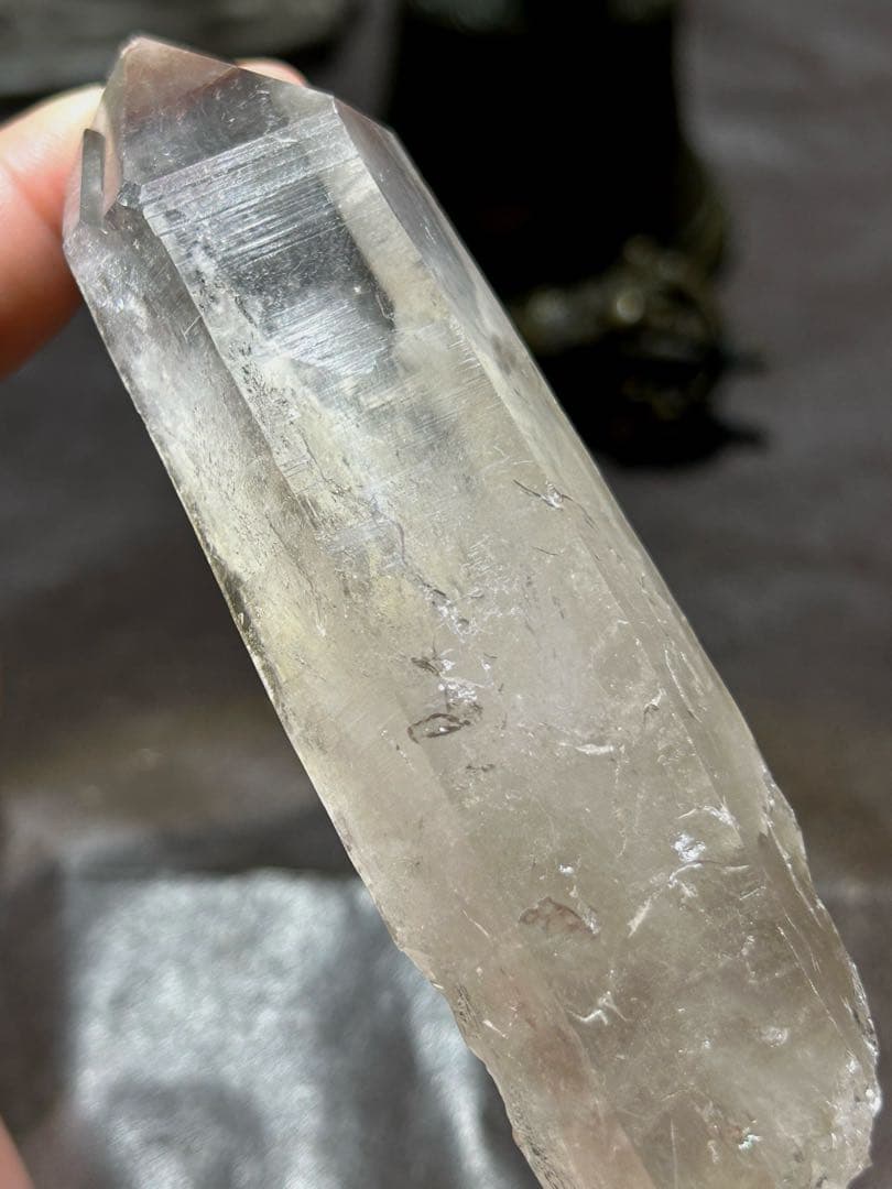 ⭐️高級品！マニカラン　スモーキー　ファントム　クォーツ　水晶　原石