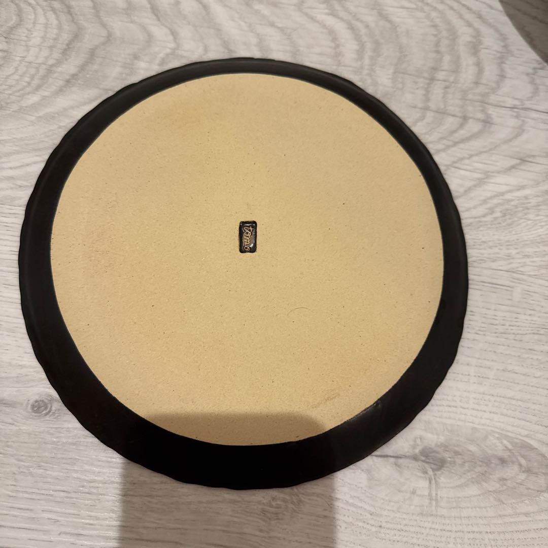 ロブスター装飾の手作り皿