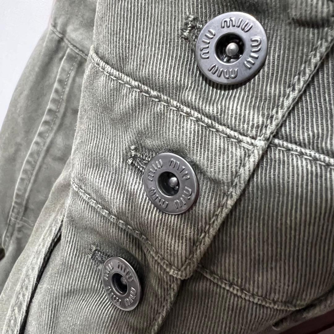 Miu Miu オールインワン サロペット レディースオリーブ 新品未使用