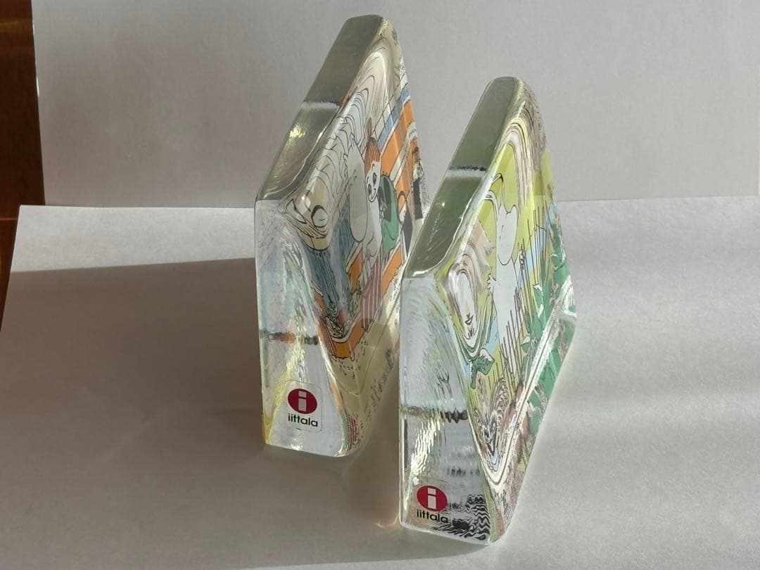 ムーミンママ，ムーミン　ガラスカード