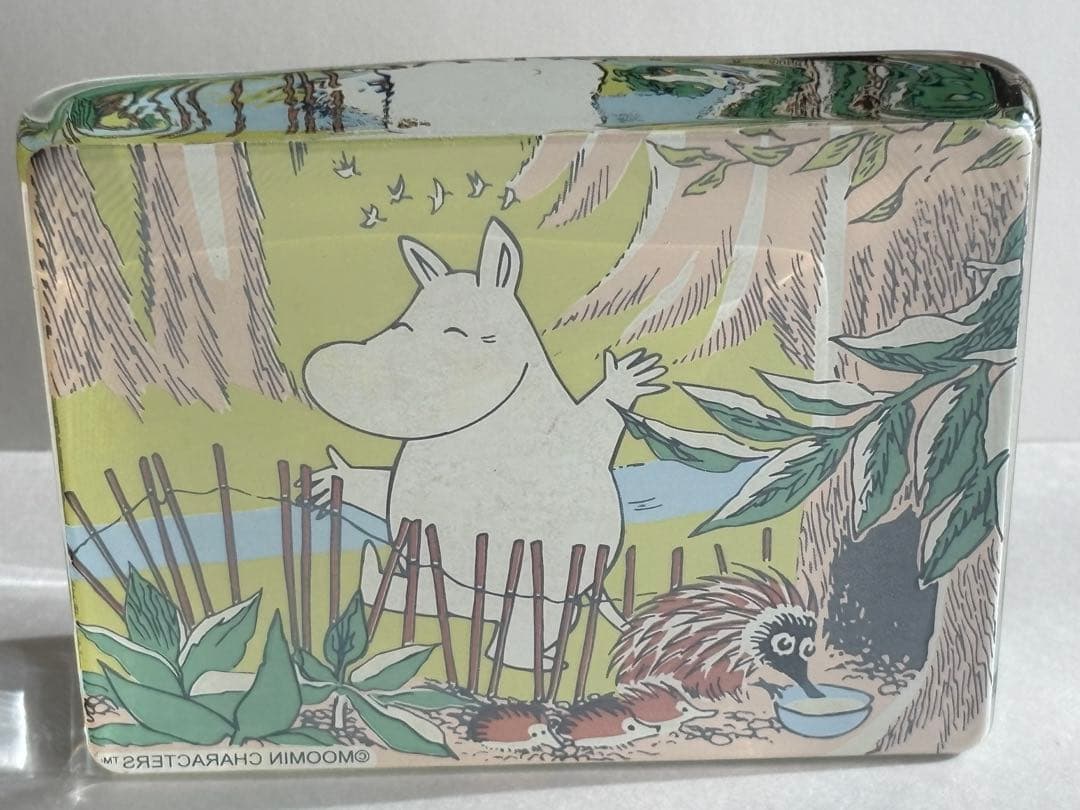 ムーミンママ，ムーミン　ガラスカード