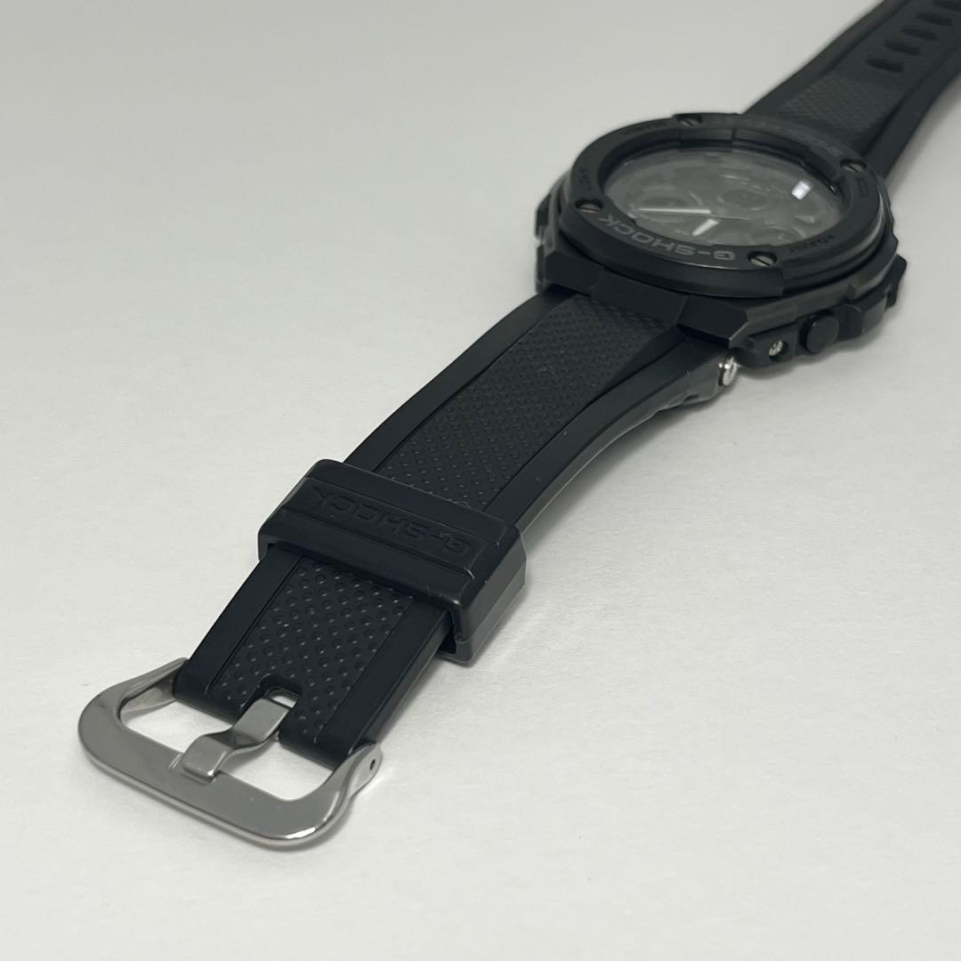 美品✨ G-SHOCK GST-W300G 電波ソーラー メンズ腕時計 ブラック