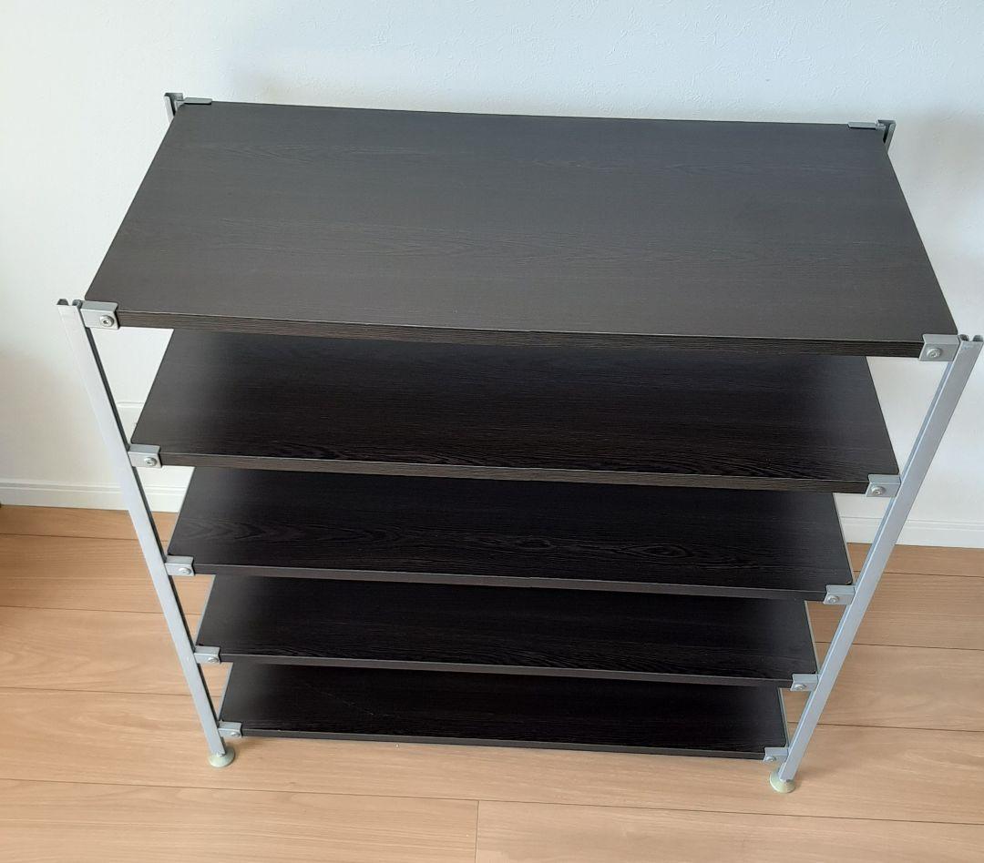 (直接引渡し価格)ステンレスユニットシェルフ 棚　スチールラックオープンシェルフ