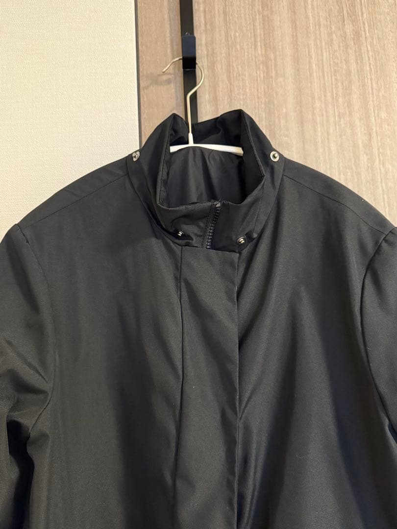 MONCLER 14A コート 黒 プリーツ★大人女子に