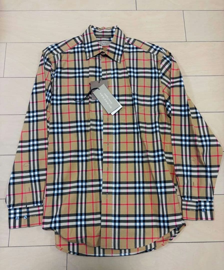 Burberry バーバリーロンドン　チェックシャツ　ノバチェック