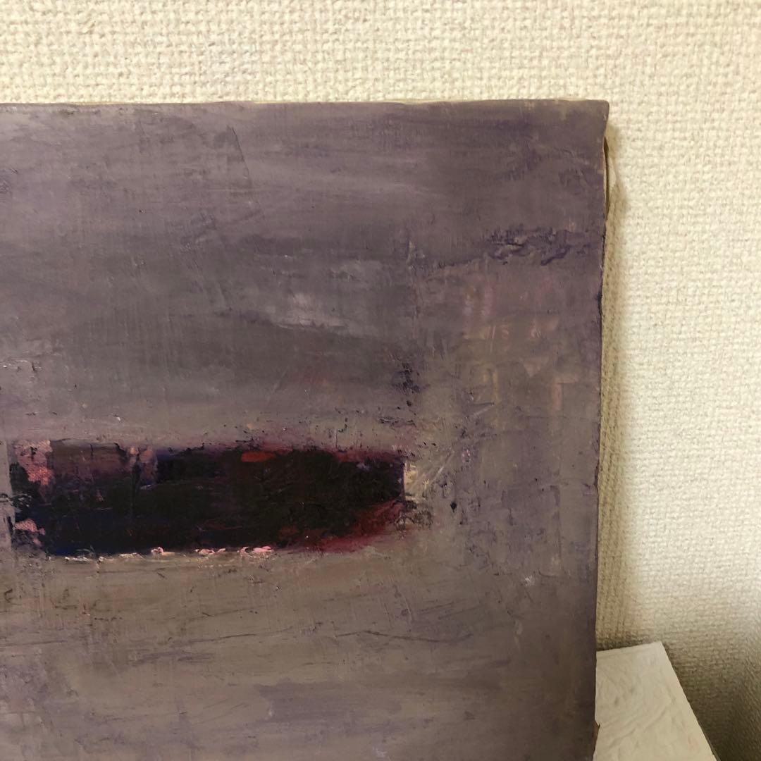 油絵　（抽象画）葡萄　ブドウ　ぶどう