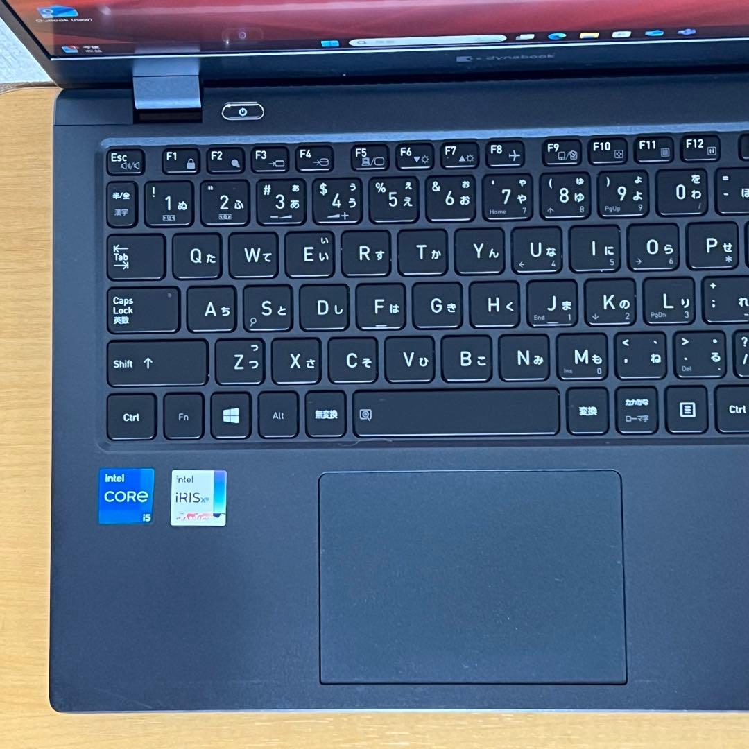 【中古美品】DYNABOOK G83/HS i5第11世代16GBメモリ
