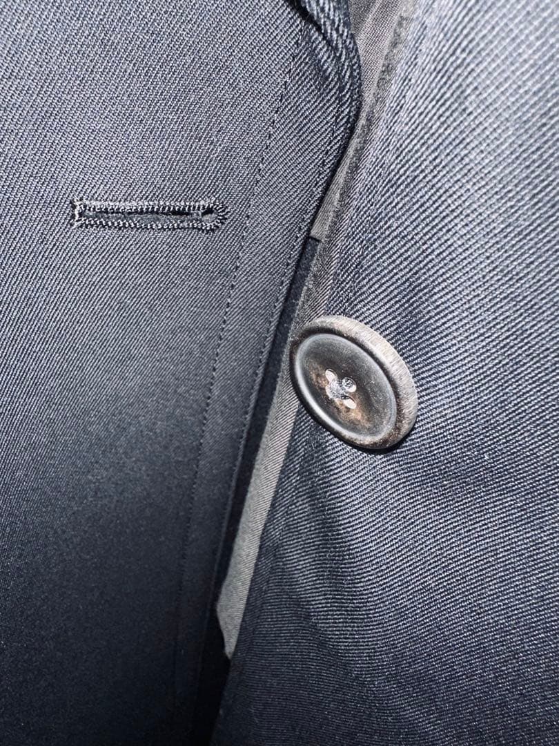 未使用❗️日本製高級ラインユナイテッドアローズLサイズチェスターコート黒ウール生地