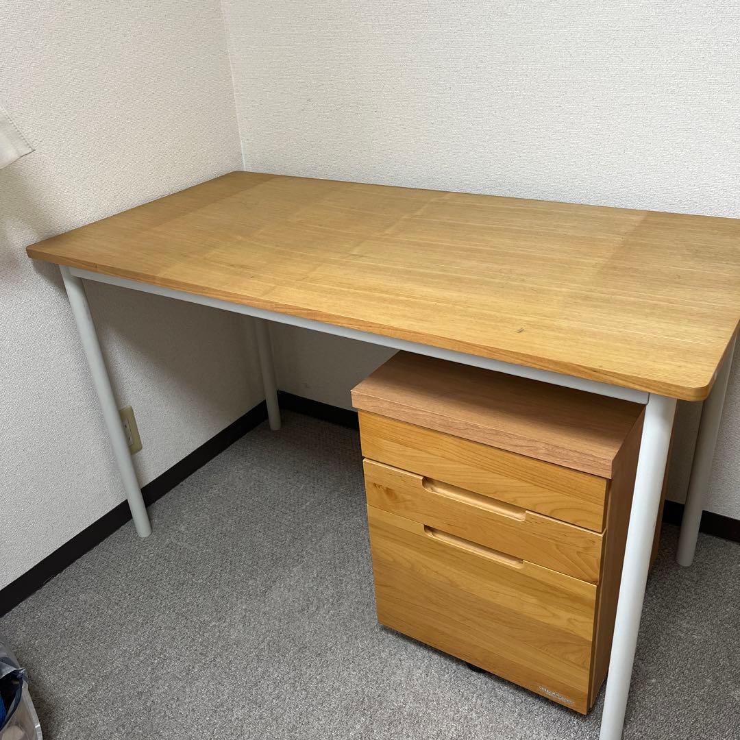 無印良品　デスク（引き出しは別売り）