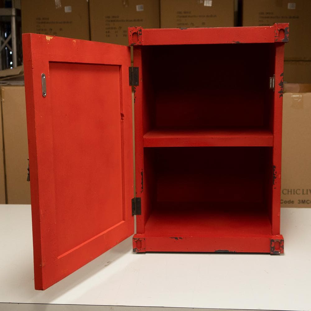 SC SB　収納ボックス　レッド