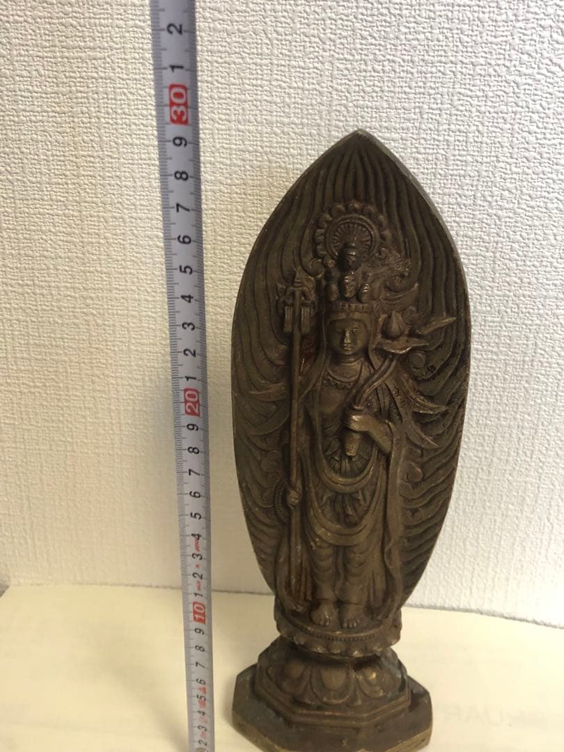 觀音. 立像，古铜製