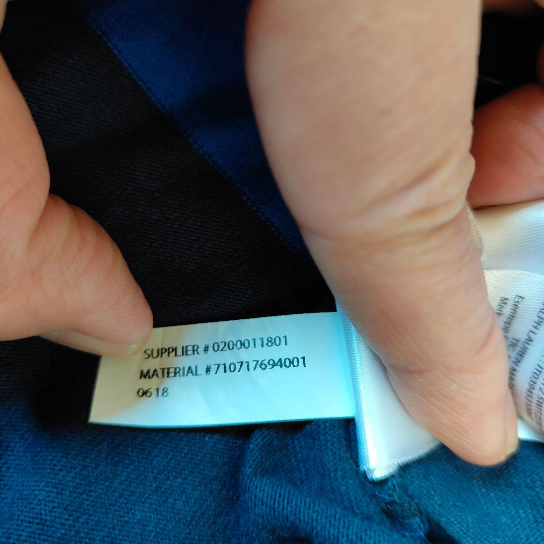 未使用級 XL　ポロラルフローレン　ラグビー ジャージ　特大　マルチボーダー