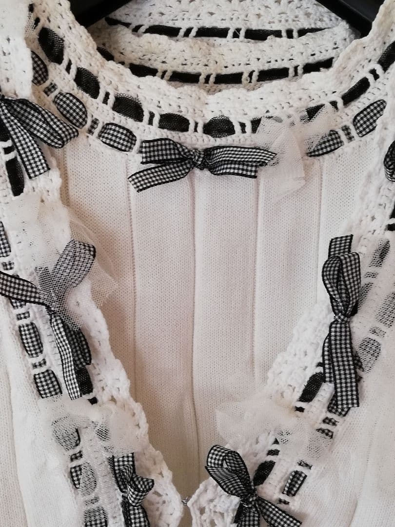 René 女優気分スカート 36(M)　かわいいニットアンサンブル付き