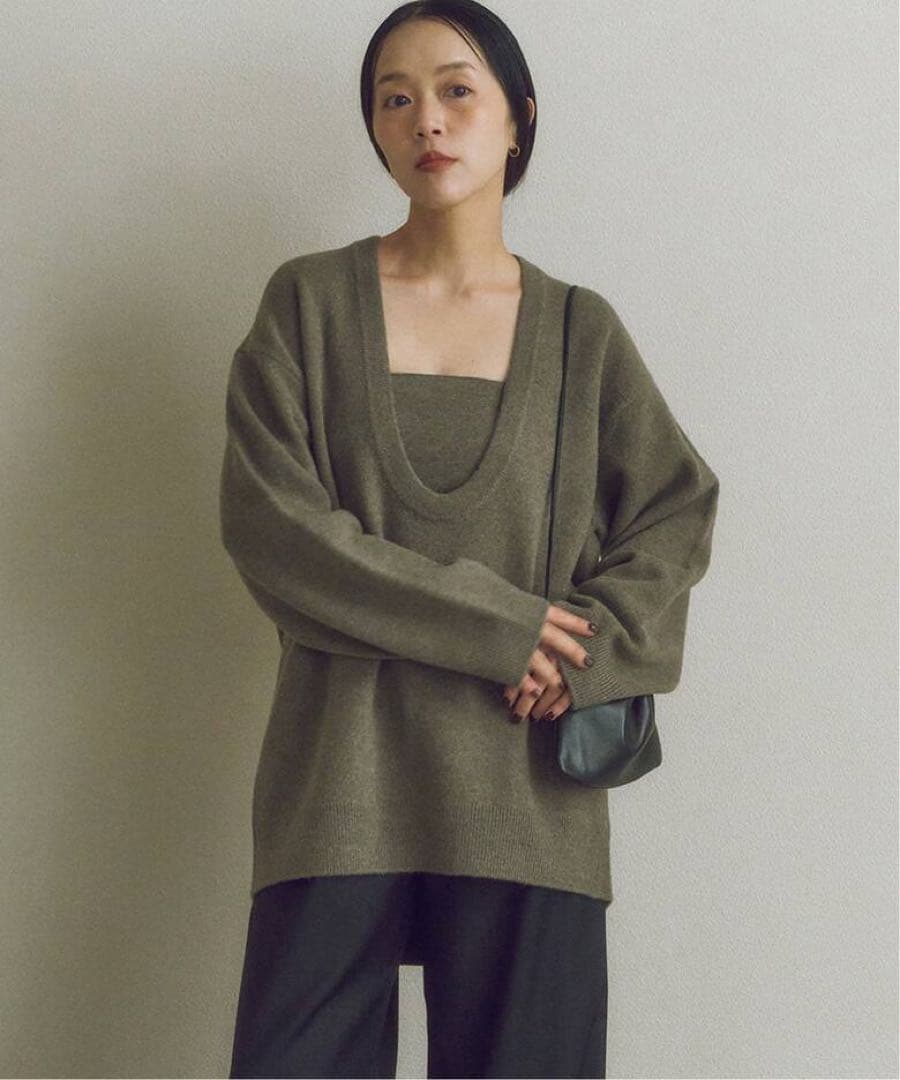 プラージュ　MY_Uneck ニット