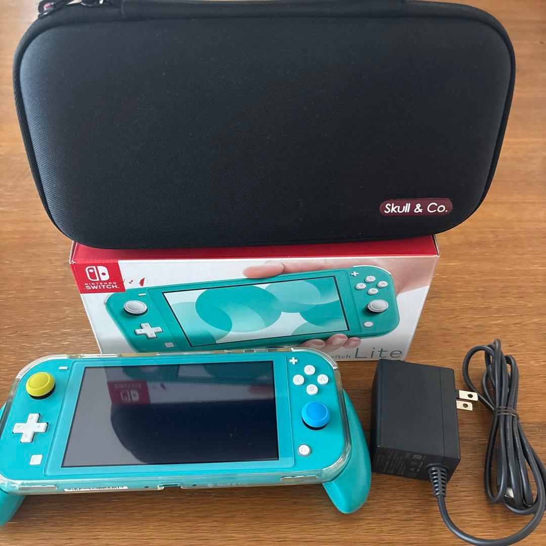 Nintendo Switch Lite本体 & ケース & グリップカバー