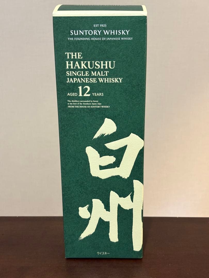 サントリー 白州 12年 シングルモルトウイスキー【新品未開栓】