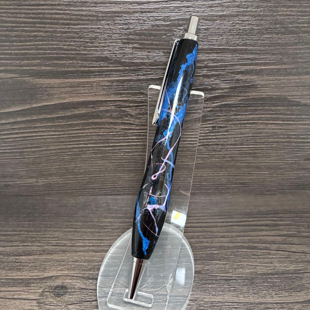 【青紫一閃雷鳴】 ボールペン0.5 （flagship model）