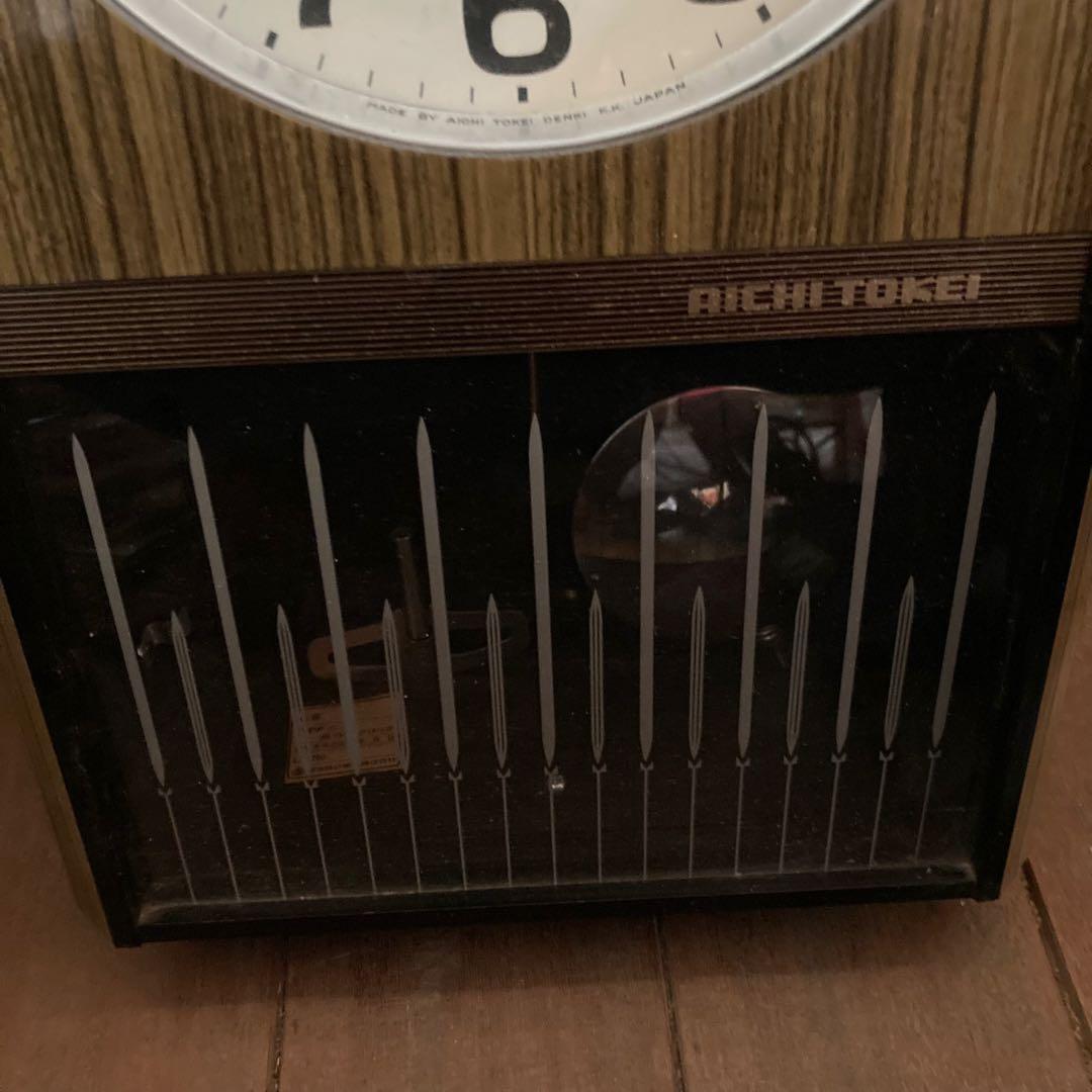 ネジ巻式 壁掛時計 アイチスーパーエイト30DAY