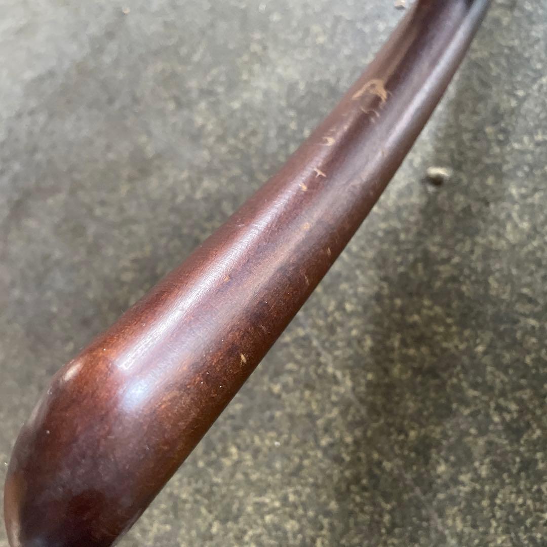 秋田木工　ロッキングチェア　籐　ラタン　曲げ木