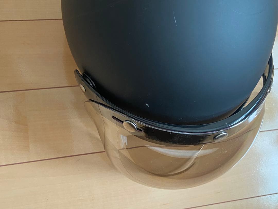 TT＆COジェットヘルメット マットブラック インカム付き