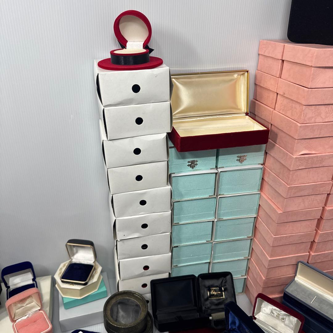 値下済 超大量148点 ジュエリーケース アクセサリーケース 他 空箱 まとめ