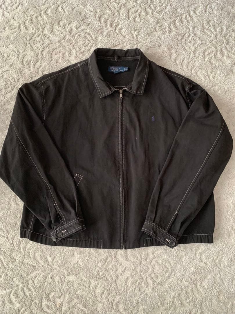 Polo by Ralph Lauren スイングトップ 後染めブラック XXL