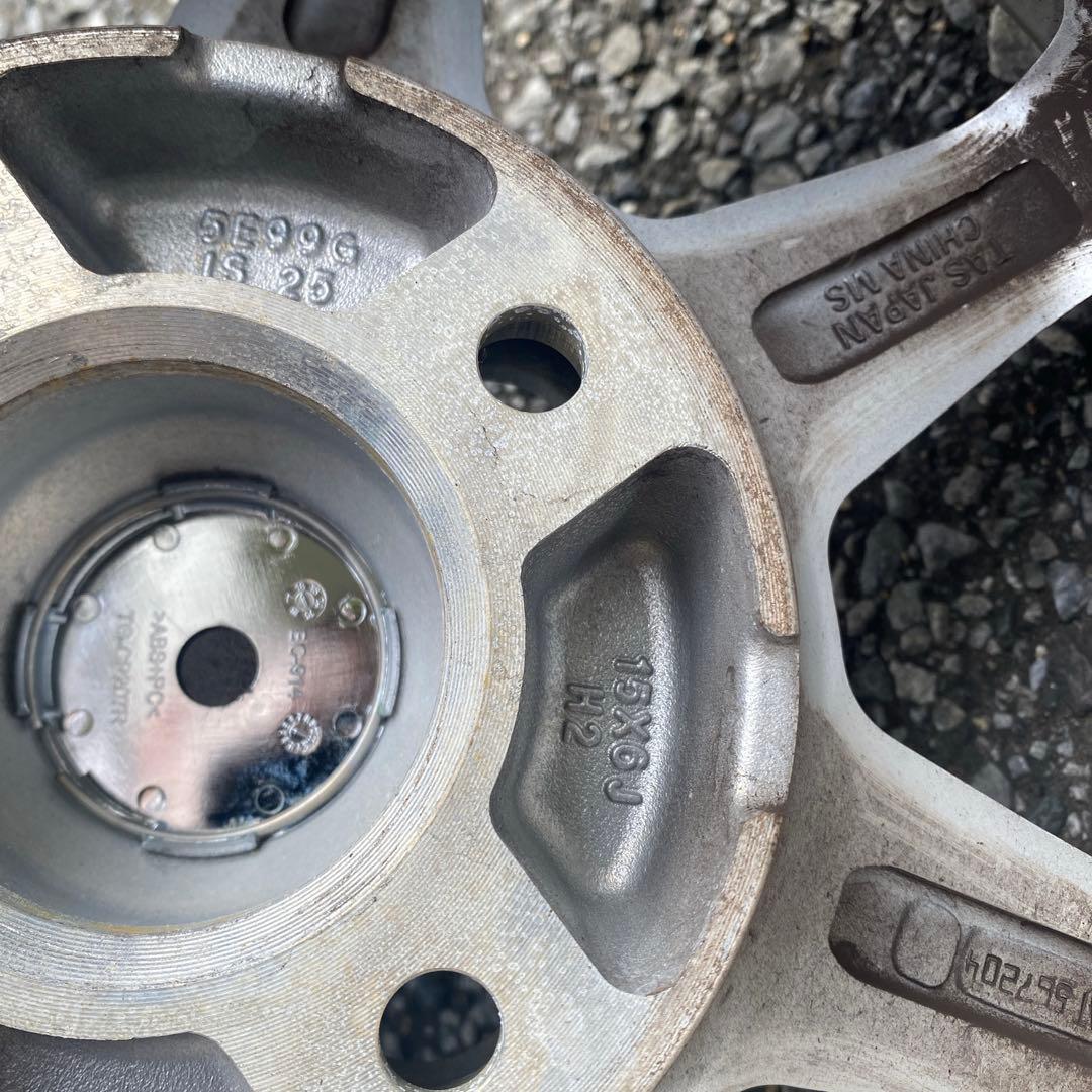 シトロエンC4 スタッドレス、ホイールセット