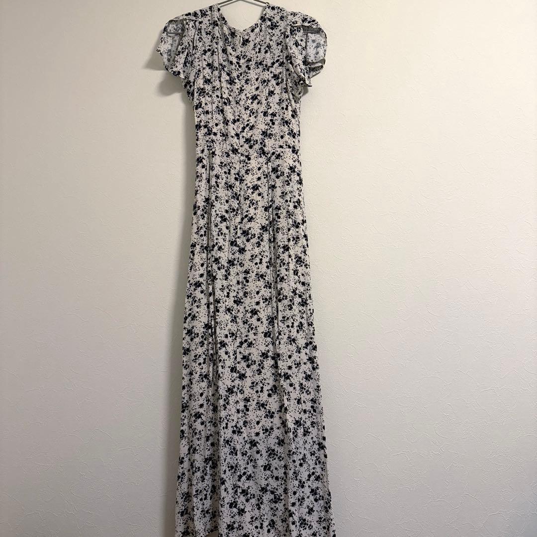 [フレイ アイディー] カシュクールプリントワンピース FWFO251082