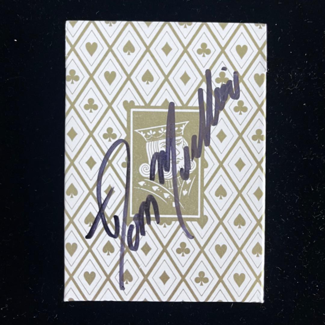 Tom Mullica トム・マリカのサイン入りトム・フーリーデッキ