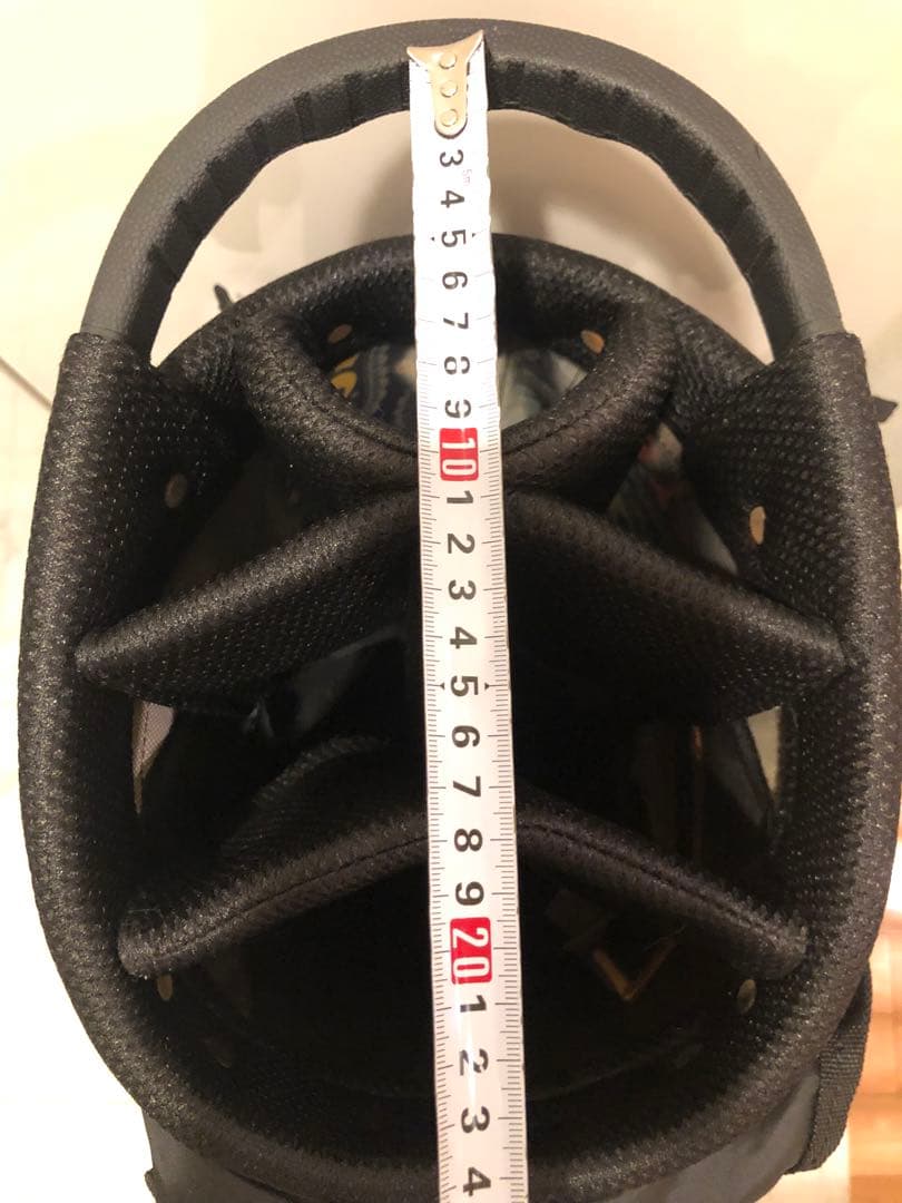 LOUDMOUTH カラフルスカルキャディバッグ