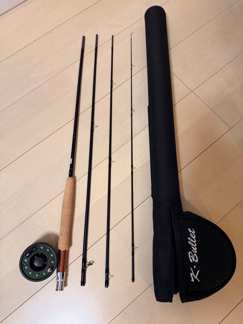 フライロッド　k.bullet　R2 #5 9ft