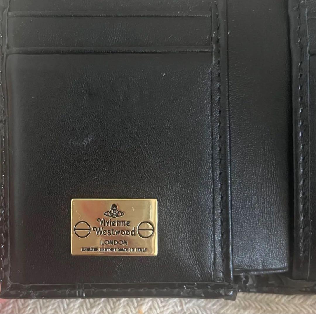 Vivienne Westwood 三つ折り財布 ブラック ヴィヴィアン