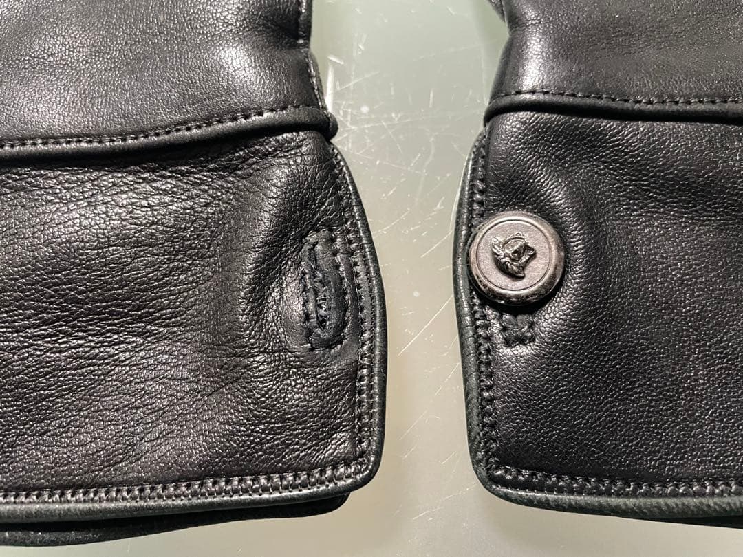 GIANNI VERSACE レザーグローブ