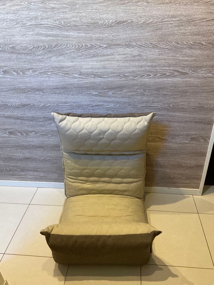 脚首　リクライニング　ポケットコイル　座椅子　BE BR 東京都内のみ！