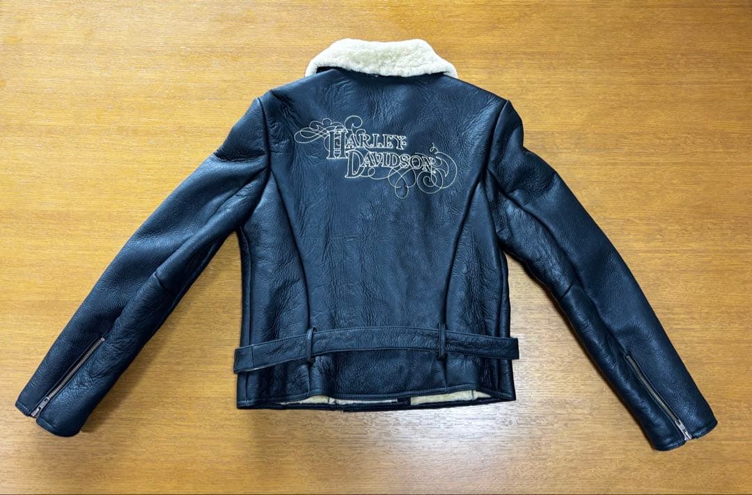 【新春SALE】Harley-Davidson リアルムートンジャケットM 女性
