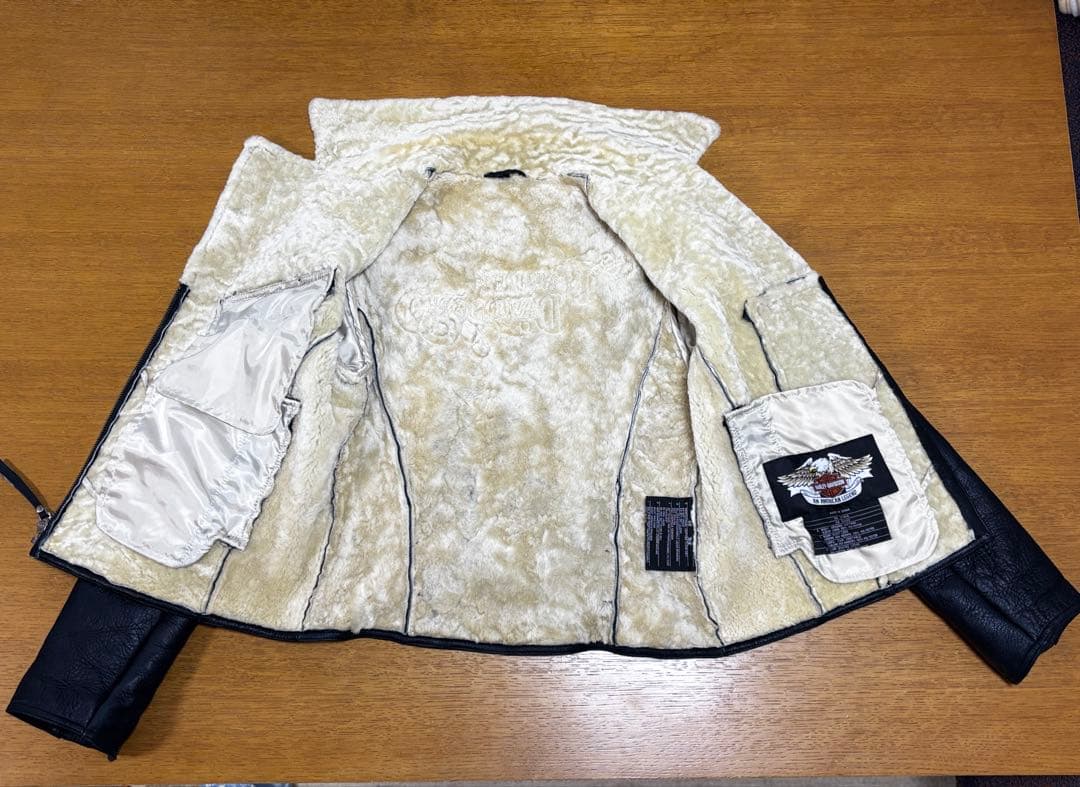 【新春SALE】Harley-Davidson リアルムートンジャケットM 女性
