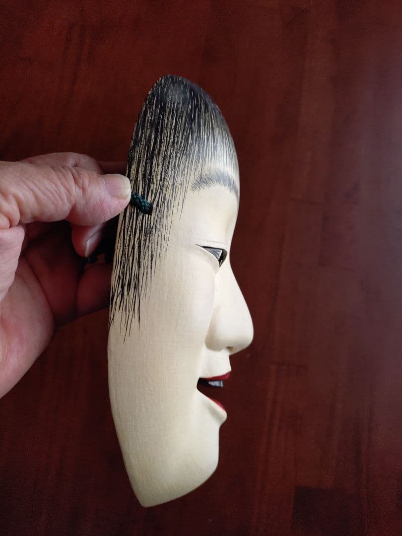 能面　童子 (無地桐箱付)