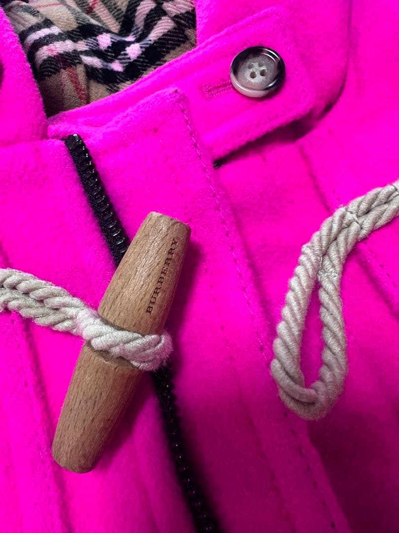 BURBERRY バーバリーダッフルコート　ノバチェック キッズ 140 10Y