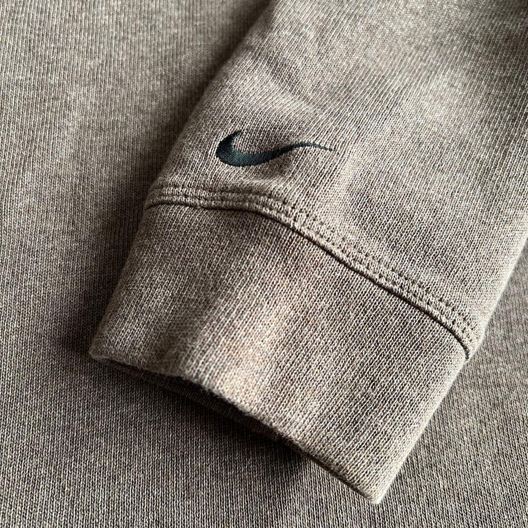 ナイキゴルフ/ハーフジップスウェット/茶系