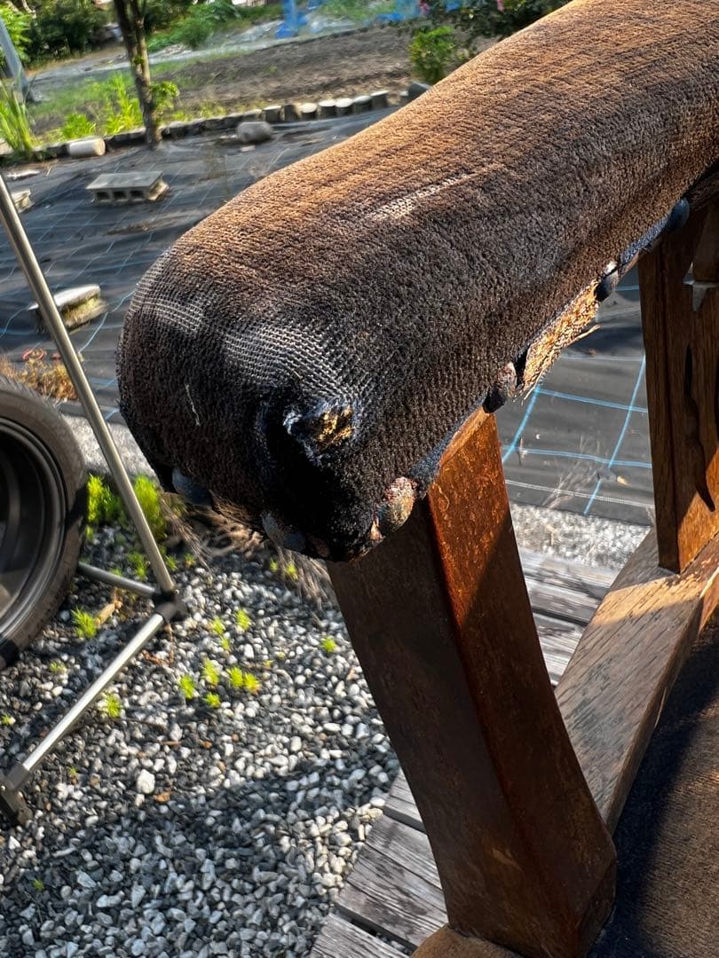 110アンティーク 大正時代 ドクターチェア 回転椅子 リペア歴無しオリジナル