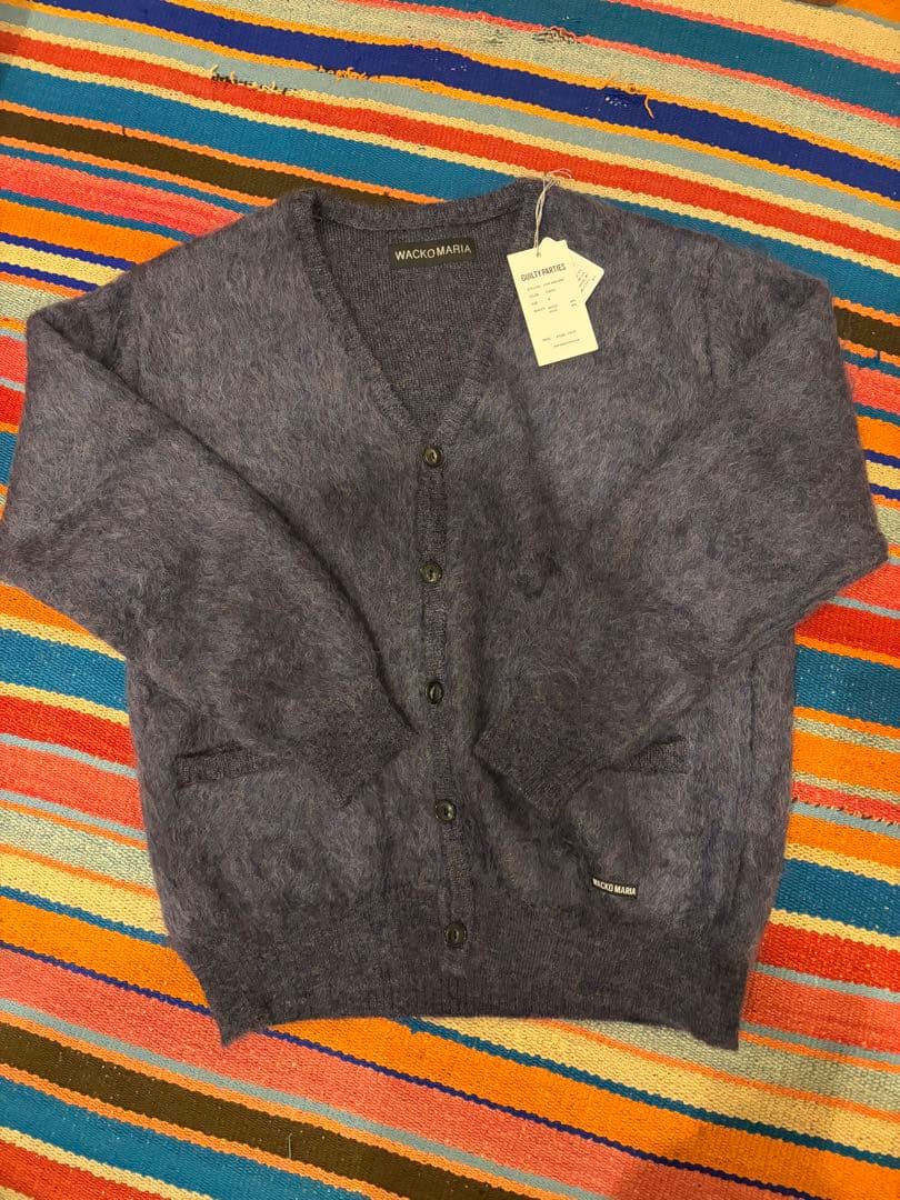 新品wackomaria heavy mohair モヘア カーディガン M
