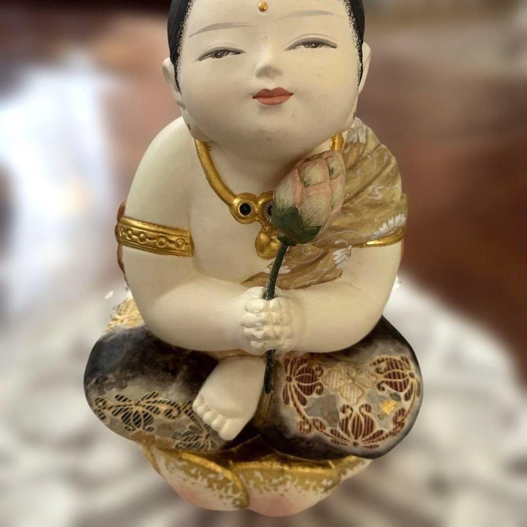 博多人形　梶原正二　花観音