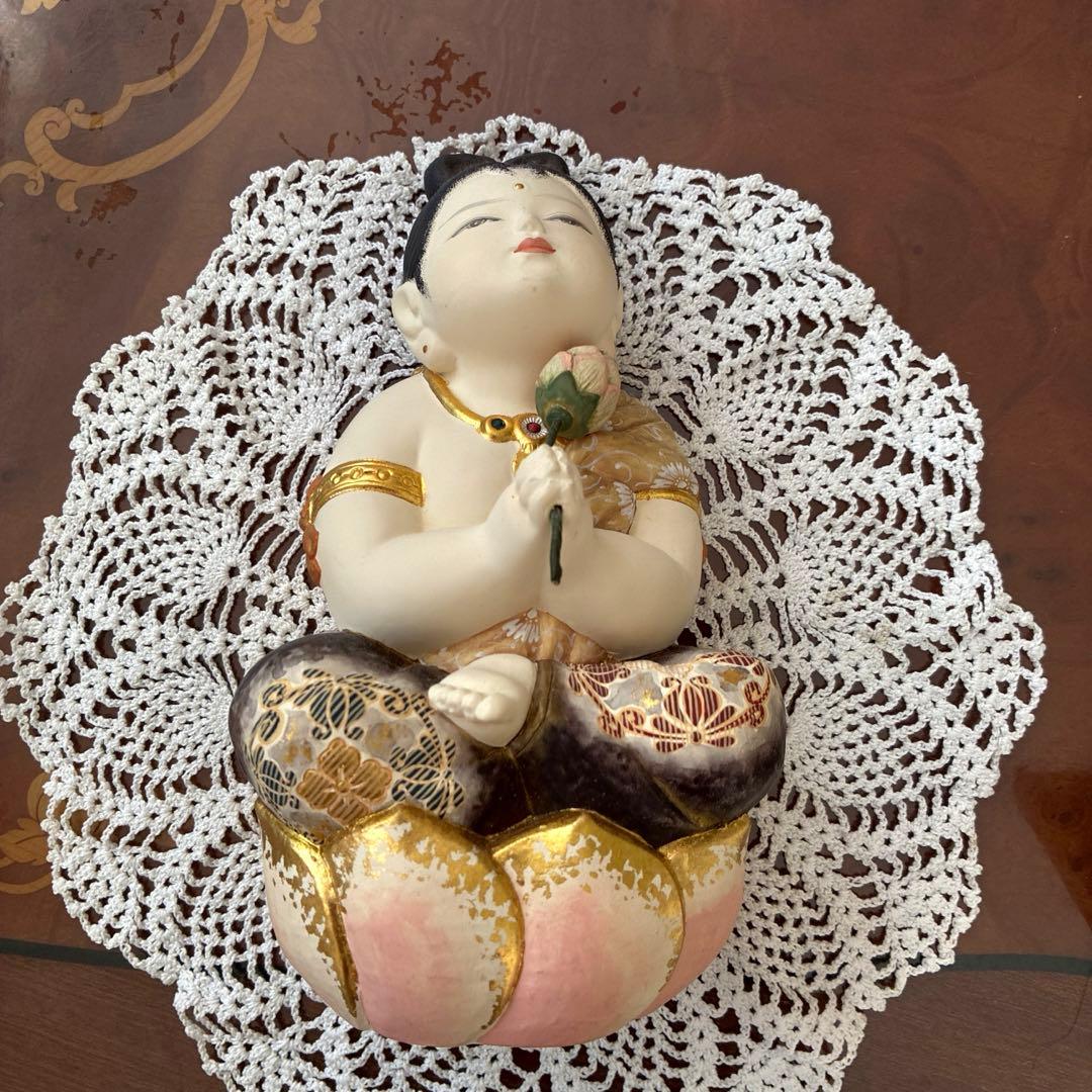 博多人形　梶原正二　花観音