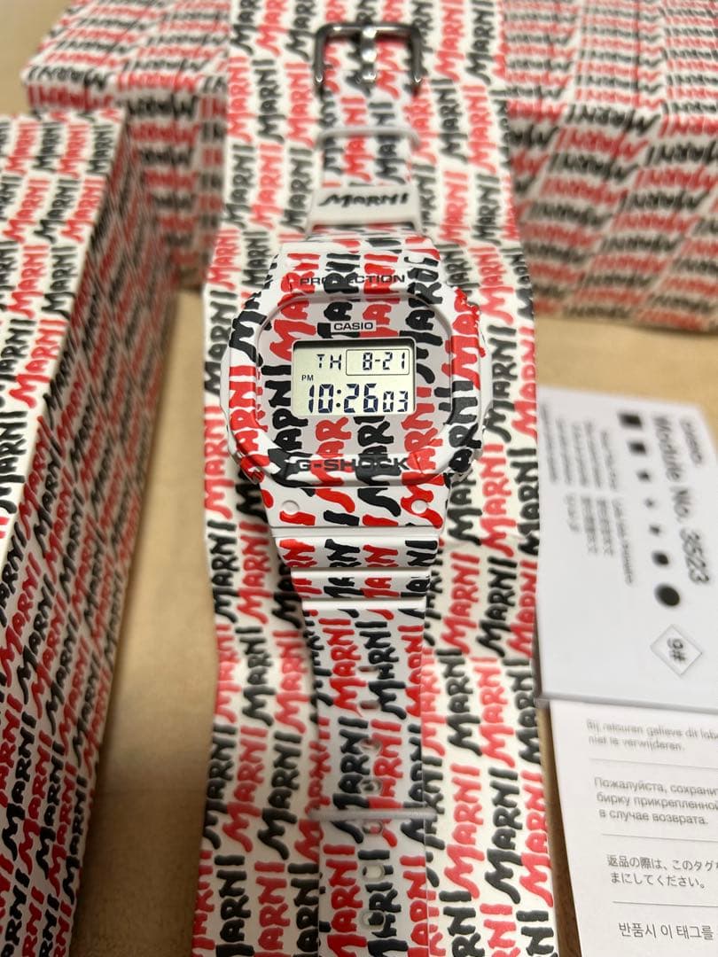 新品 CASIO × MARNI カシオ マルニ G-SHOCK 5610